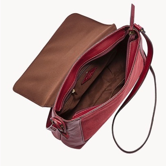 NWT Fossil Gabriella Flap Crossbody - Picture 3 of 11